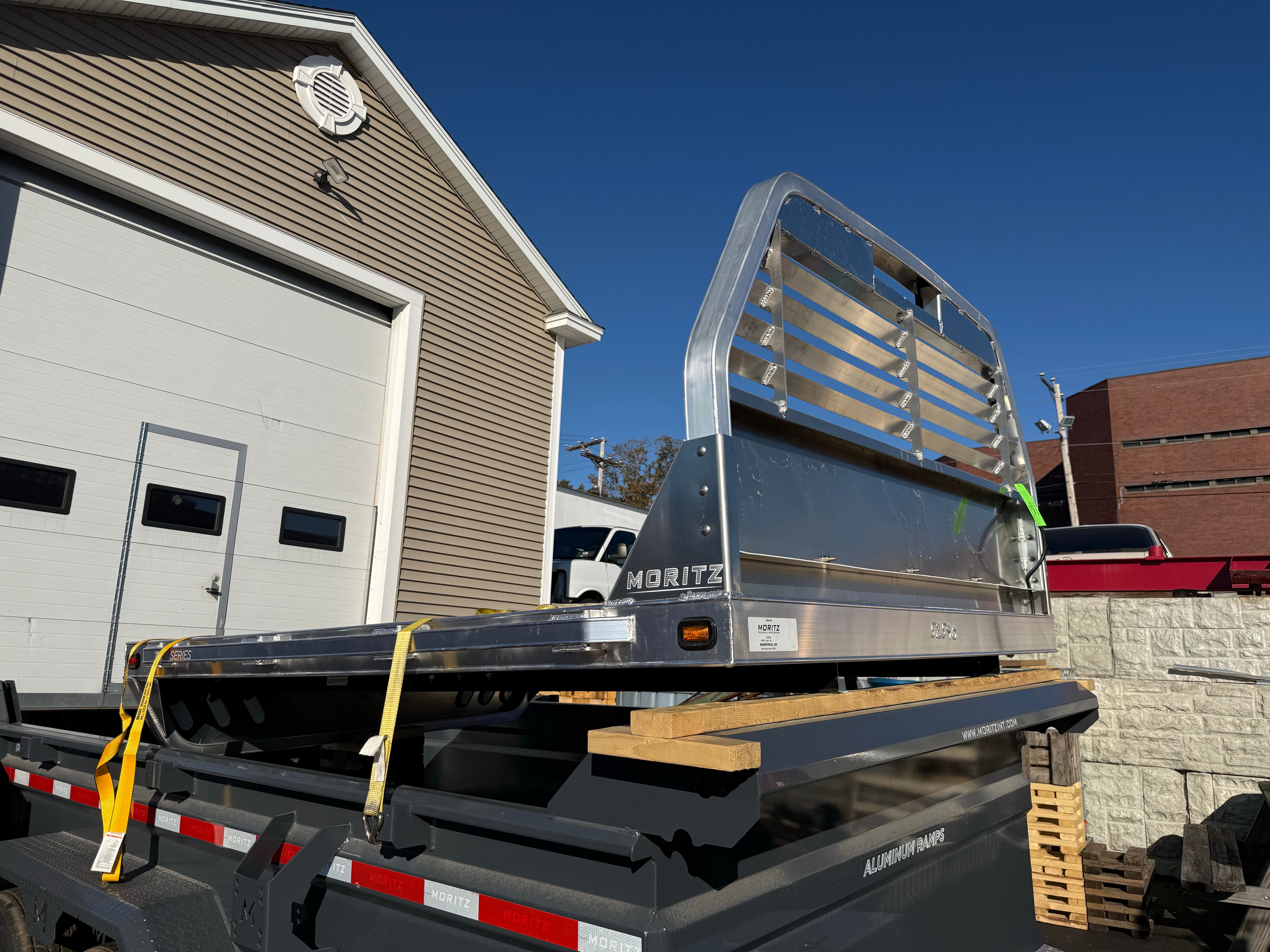 TBA 7'x8'6″ Moritz Aluminum Truck Bed For Long Bed Single Rear Wheel