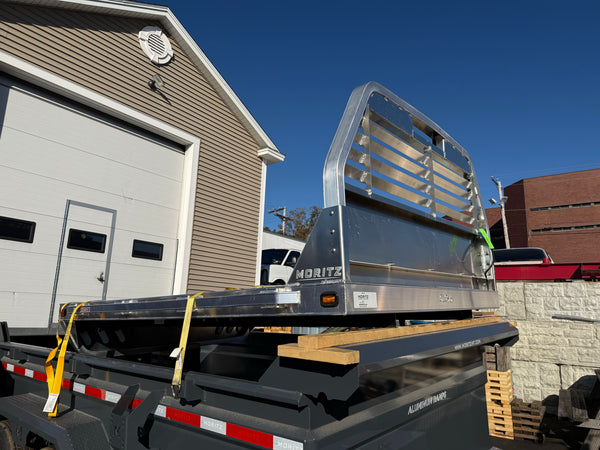 TBA 7’x8’6″ Moritz Aluminum Truck Bed For Long Bed Single Rear Wheel Pick-up Gooseneck set up