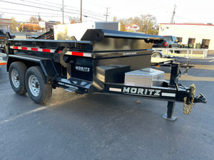 Moritz International DLBH610-10 Commercial Duty Dump Trailer 12K GVWR