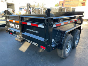 Moritz International DLBH610-10 Commercial Duty Dump Trailer 12K GVWR