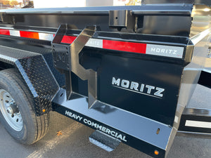 Moritz International DLBH610-10 Commercial Duty Dump Trailer 12K GVWR