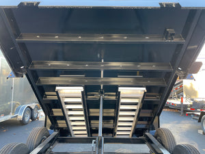 Moritz International DLBH610-10 Commercial Duty Dump Trailer 12K GVWR