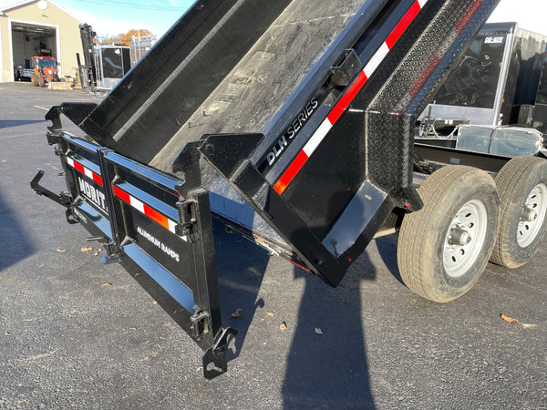 Moritz International DLBH610-10 Commercial Duty Dump Trailer 12K GVWR