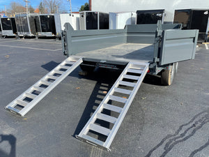 Moritz International DLBH610-10 Commercial Duty Dump Trailer 12K GVWR