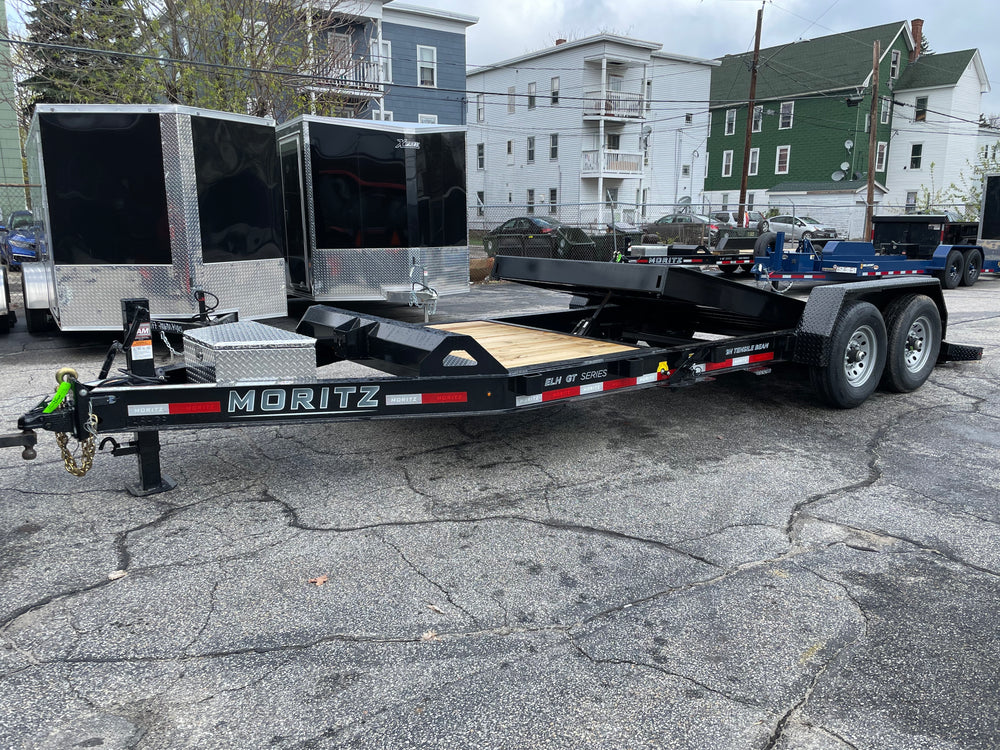 Gravity Equipment Tilt Trailer 81.5"x20' Moritz Black  14,000 GVWR