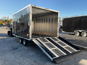 101"X14' Tandem Axle Multi-Sport DuraBull 10" Extra Height Snow Package DuraBull Trailers