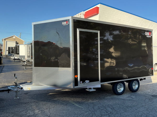 101"X14' Tandem Axle Multi-Sport DuraBull 10" Extra Height Snow Package DuraBull Trailers