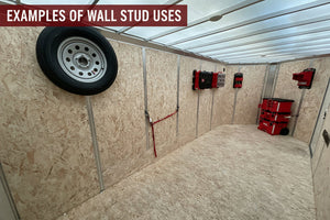 Xpress Enclosed 8.5X16 Black Ramp Door 7000# GVWR Ultimate Contractor Package Xpress Trailers