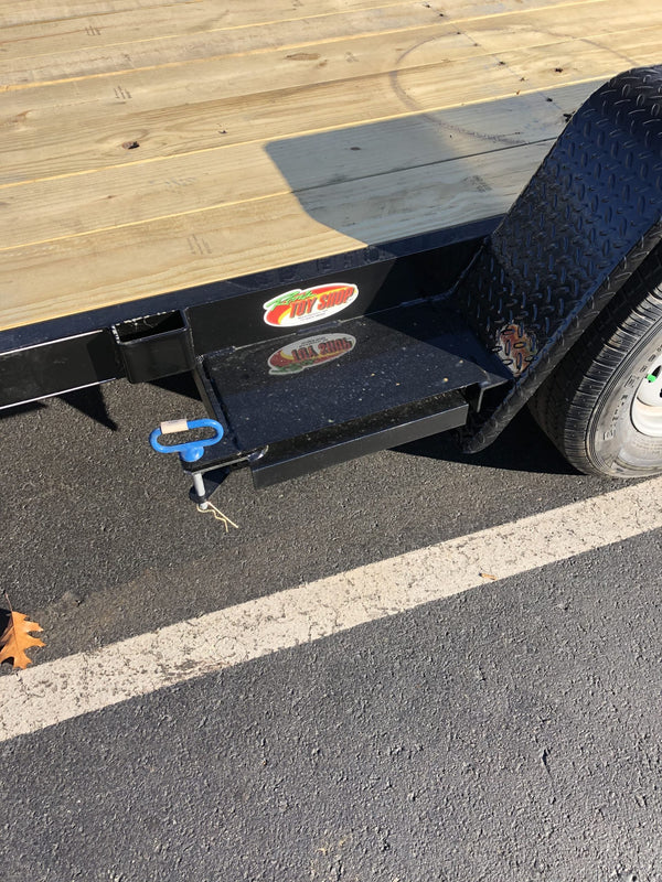 Open Car Hauler Trailer 7'x18' Quality Trailer 10k GVWR Quality Trailers
