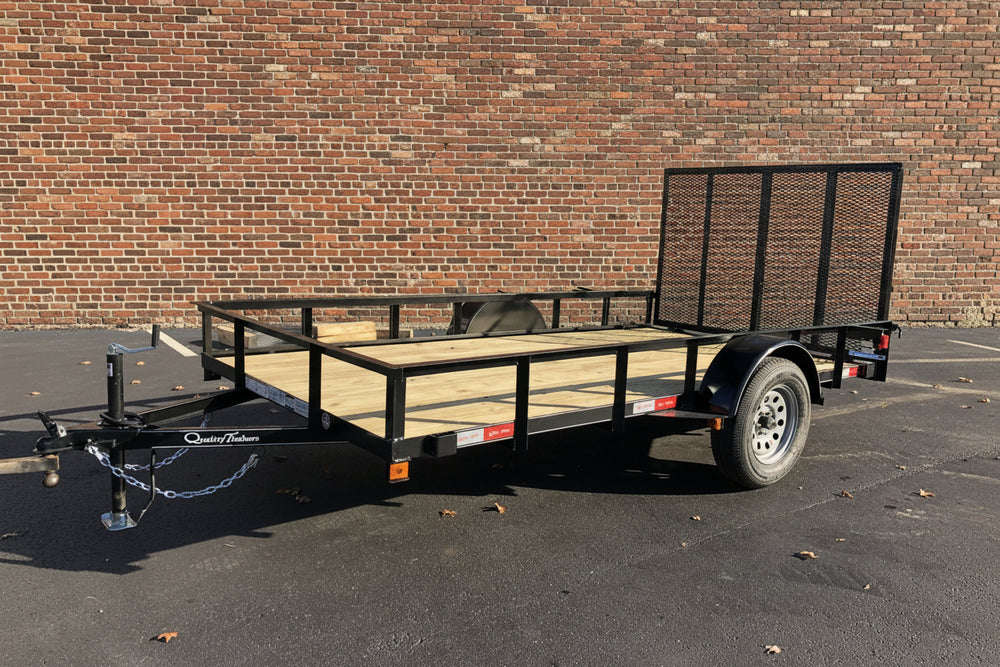 Quality Open Utility Trailer 6'x12' with Ramp Ron's Toy Shop, Inc.