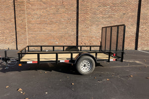 Quality Open Utility Trailer 6'x12' with Ramp Ron's Toy Shop, Inc.