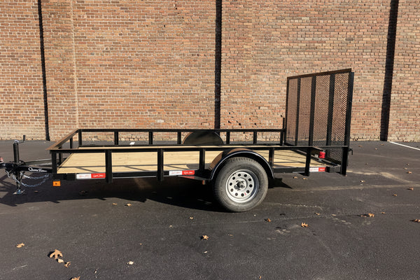 Quality Open Utility Trailer 6'x12' with Ramp Ron's Toy Shop, Inc.
