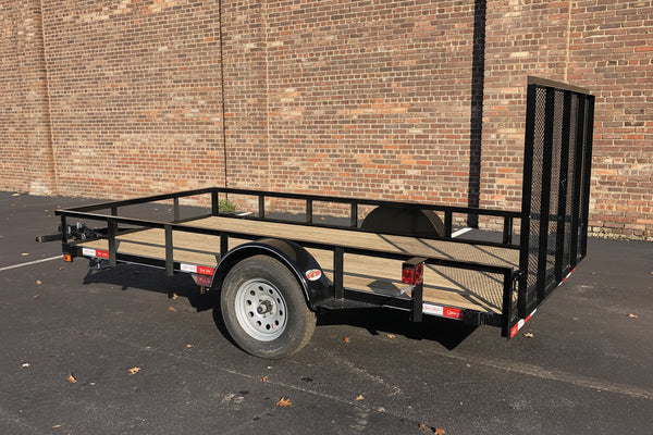 Quality Open Utility Trailer 6'x12' with Ramp Ron's Toy Shop, Inc.