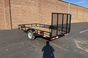 Quality Open Utility Trailer 6'x12' with Ramp Ron's Toy Shop, Inc.