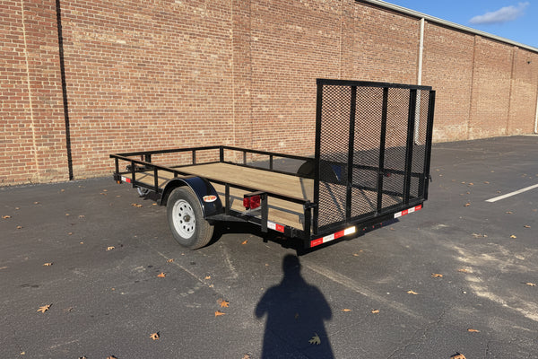 Quality Open Utility Trailer 6'x12' with Ramp Ron's Toy Shop, Inc.