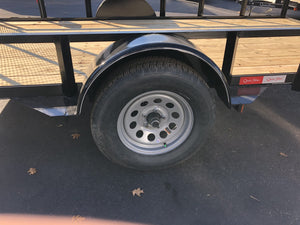 Quality Open Utility Trailer 6'x12' with Ramp Ron's Toy Shop, Inc.