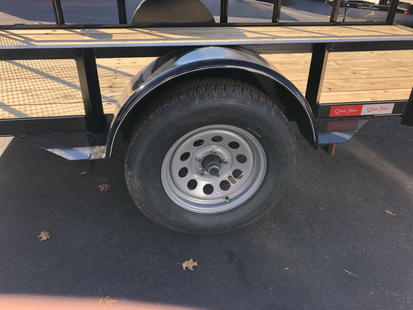 Quality Open Utility Trailer 6'x12' with Ramp Ron's Toy Shop, Inc.