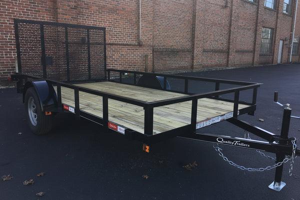 Quality Open Utility Trailer 6'x12' with Ramp Ron's Toy Shop, Inc.