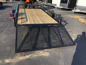 Quality Open Utility Trailer 6'x12' with Ramp Ron's Toy Shop, Inc.