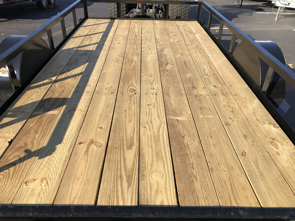 Quality Open Utility Trailer 6'x12' with Ramp Ron's Toy Shop, Inc.