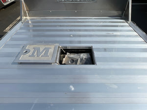 TBA 7’x8’6″ Moritz Aluminum Truck Bed For Long Bed Single Rear Wheel Pick-up Gooseneck set up Moritz International