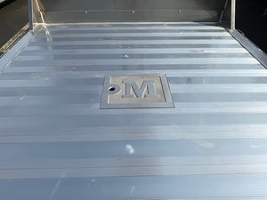 TBA 7’x8’6″ Moritz Aluminum Truck Bed For Long Bed Single Rear Wheel Pick-up Gooseneck set up Moritz International