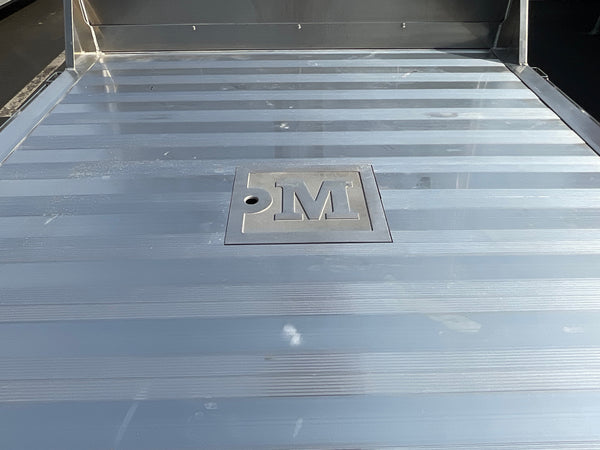 TBA 7’x8’6″ Moritz Aluminum Truck Bed For Long Bed Single Rear Wheel Pick-up Gooseneck set up Moritz International