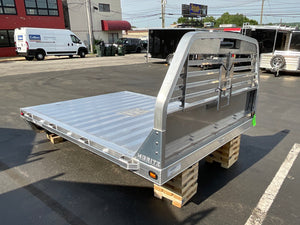 TBA 7’x8’6″ Moritz Aluminum Truck Bed For Long Bed Single Rear Wheel Pick-up Gooseneck set up Moritz International