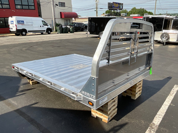 TBA 7’x8’6″ Moritz Aluminum Truck Bed For Long Bed Single Rear Wheel Pick-up Gooseneck set up Moritz International