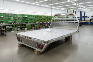 TBA 8’x8’6″ Moritz Aluminum Truck Bed For Long Bed Single Rear Wheel Pick-up Gooseneck set up Moritz International