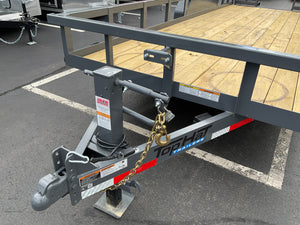 Top Hat Trailers 83"x20' Gravity Tilt Trailer CT14 Black 14K GVWR, Dexter Axles, Valspar Paint (Copy) Top Hat Trailers