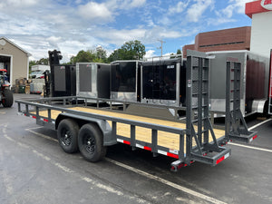 Top Hat Trailers 83"x20' Gravity Tilt Trailer CT14 Black 14K GVWR, Dexter Axles, Valspar Paint (Copy) Top Hat Trailers