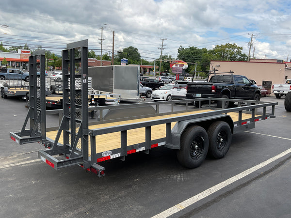 Top Hat Trailers 83"x20' Gravity Tilt Trailer CT14 Black 14K GVWR, Dexter Axles, Valspar Paint (Copy) Top Hat Trailers