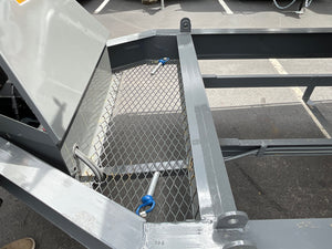Top Hat Trailers Deck Over Tilt Trailer DT14 102" x 22' Grey 14K GVWR, Hydraulic Tilt, Dexter Axles, Valspar Paint, 3 Year Warranty Top Hat Trailers