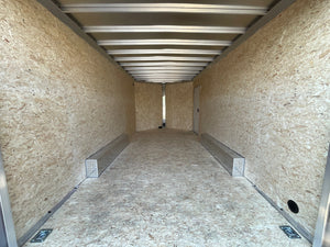 Xpress Enclosed 8.5X16 XLT PRO Charcoal Ramp Door 7000# GVWR High Country Trailers