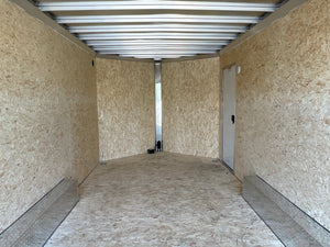 Xpress Enclosed 8.5X16 XLT PRO Charcoal Ramp Door 7000# GVWR High Country Trailers