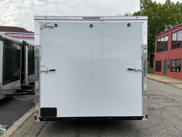 Top Hat Trailers Open Utility Trailer 60"x8' Derby Junior Express DJX Charcoal Grey 2,990# GVWR, Mesh Ramp, Forged Coupler, 2k Tongue Jack, Dexter Axle, Valspar Paint Top Hat Trailers