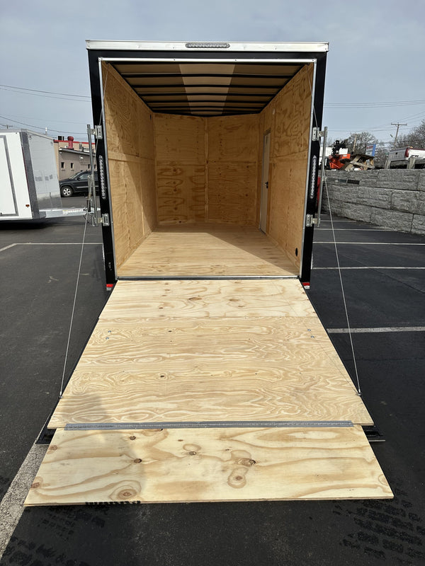 Enclosed Cargo Trailer 7'x14 Xtreme Cargo Black 7' Interior