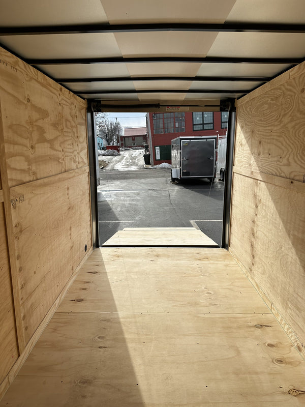 Enclosed Cargo Trailer 7'x14 Xtreme Cargo Black 7' Interior