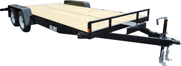 8′ X 16′ Car Mate Angle Iron Car Trailer | Ron's Toy Shop, Inc.