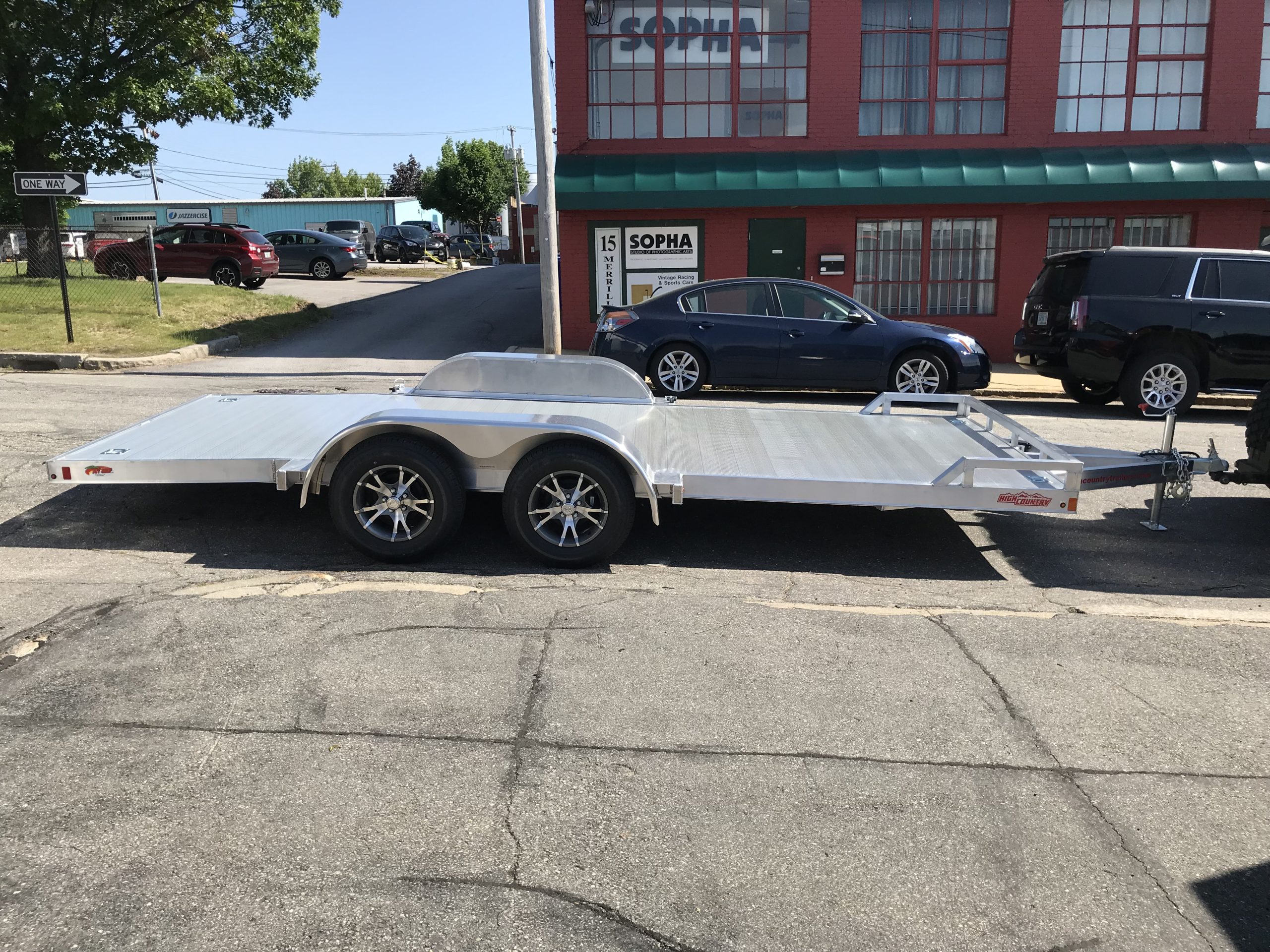 80"x18' High Country Aluminum Open Car Hauler Trailer w/extruded aluminum deck