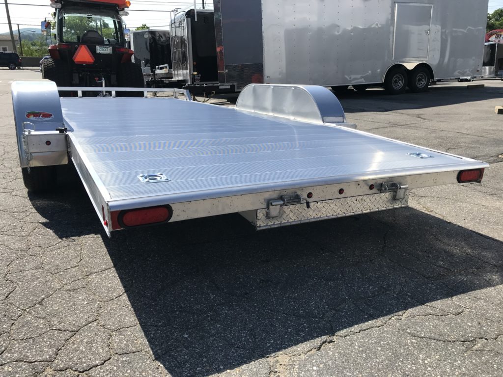 80″x18′ High Country Aluminum Open Car Hauler Trailer w/extruded