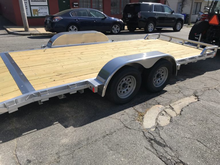 80″x18′ High Country Aluminum Open Car Hauler Trailer w/pressure ...