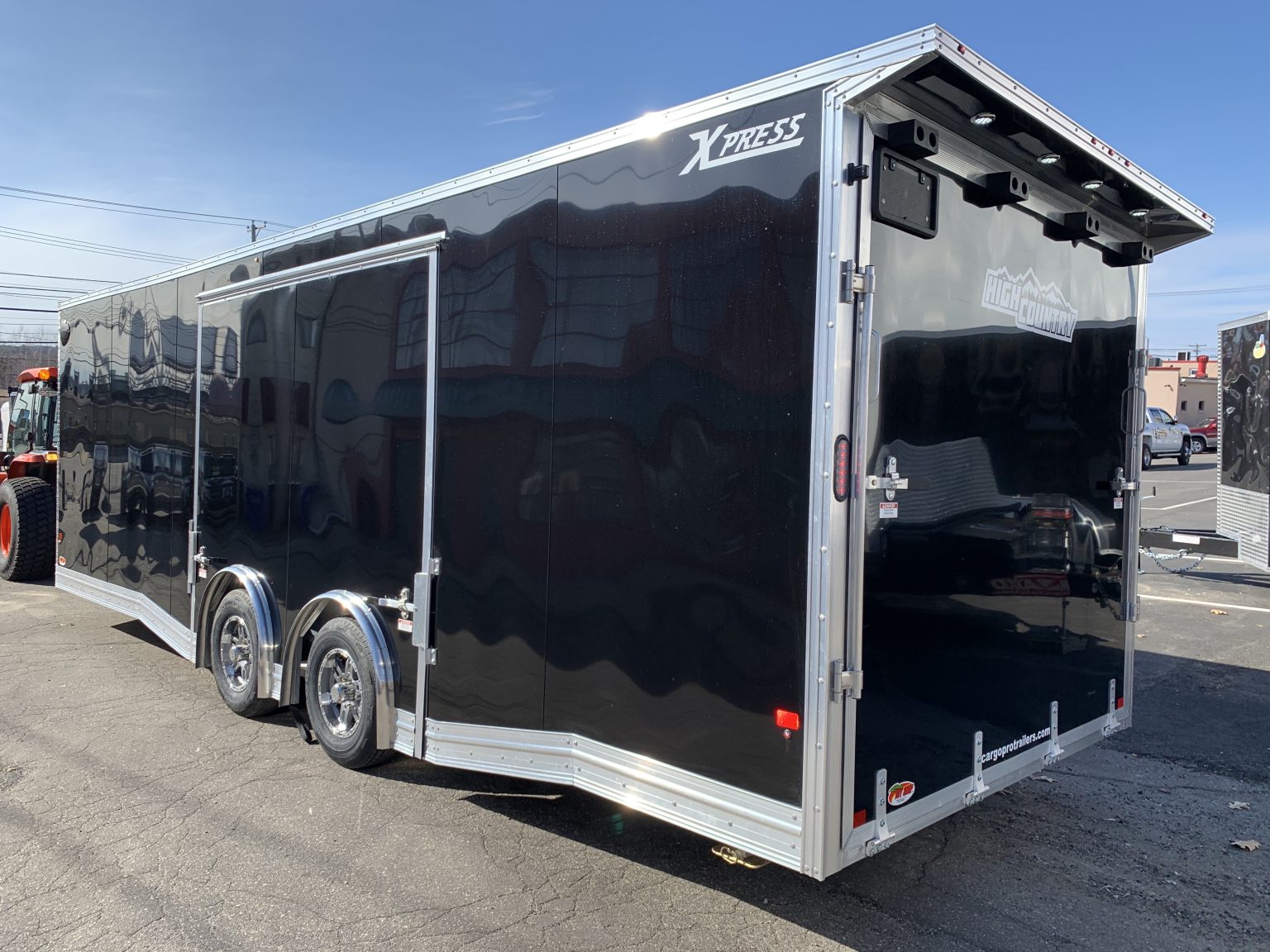 aluminum enclosed car trailer for sale near me