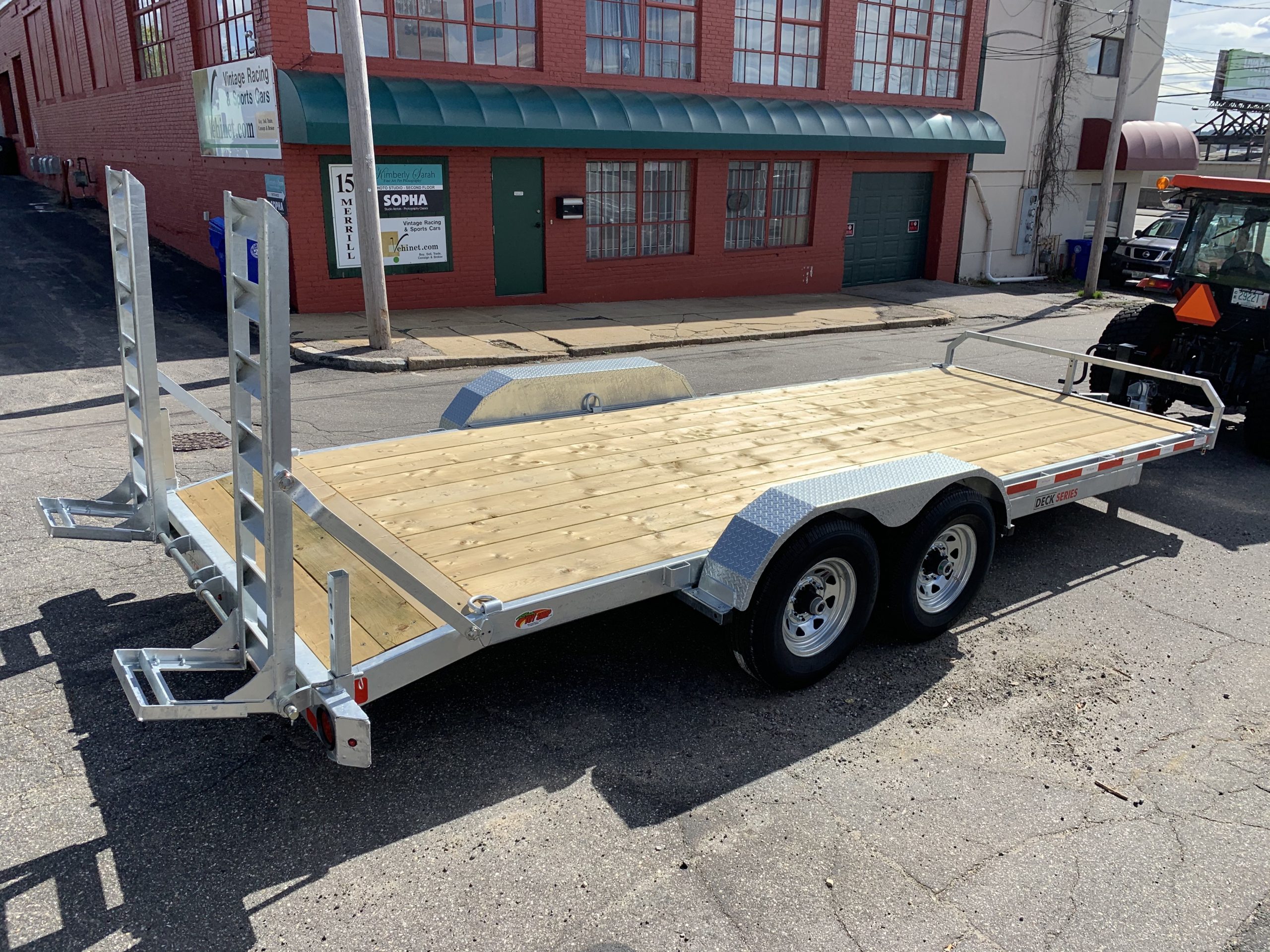 Equipment Trailer 79″x20′ GALVANIZED K-Trail 14k GVWR BEAVER | Ron's ...