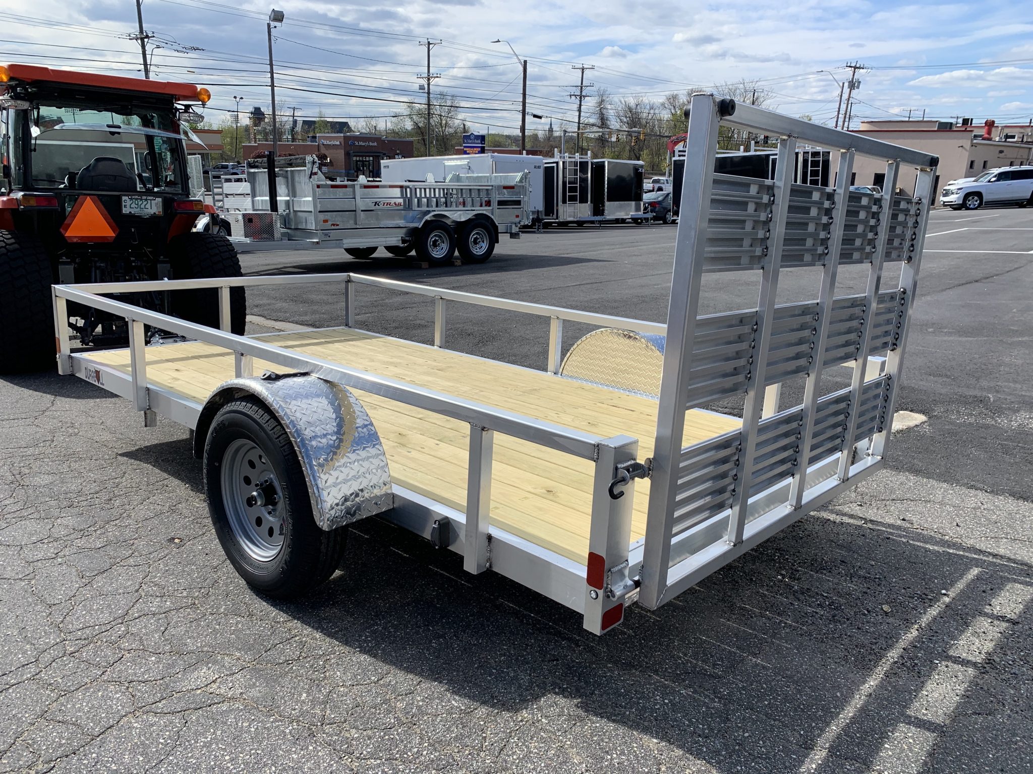 Durabull Trailers 7X12 Aluminum Utility Trailer | Ron's Toy Shop