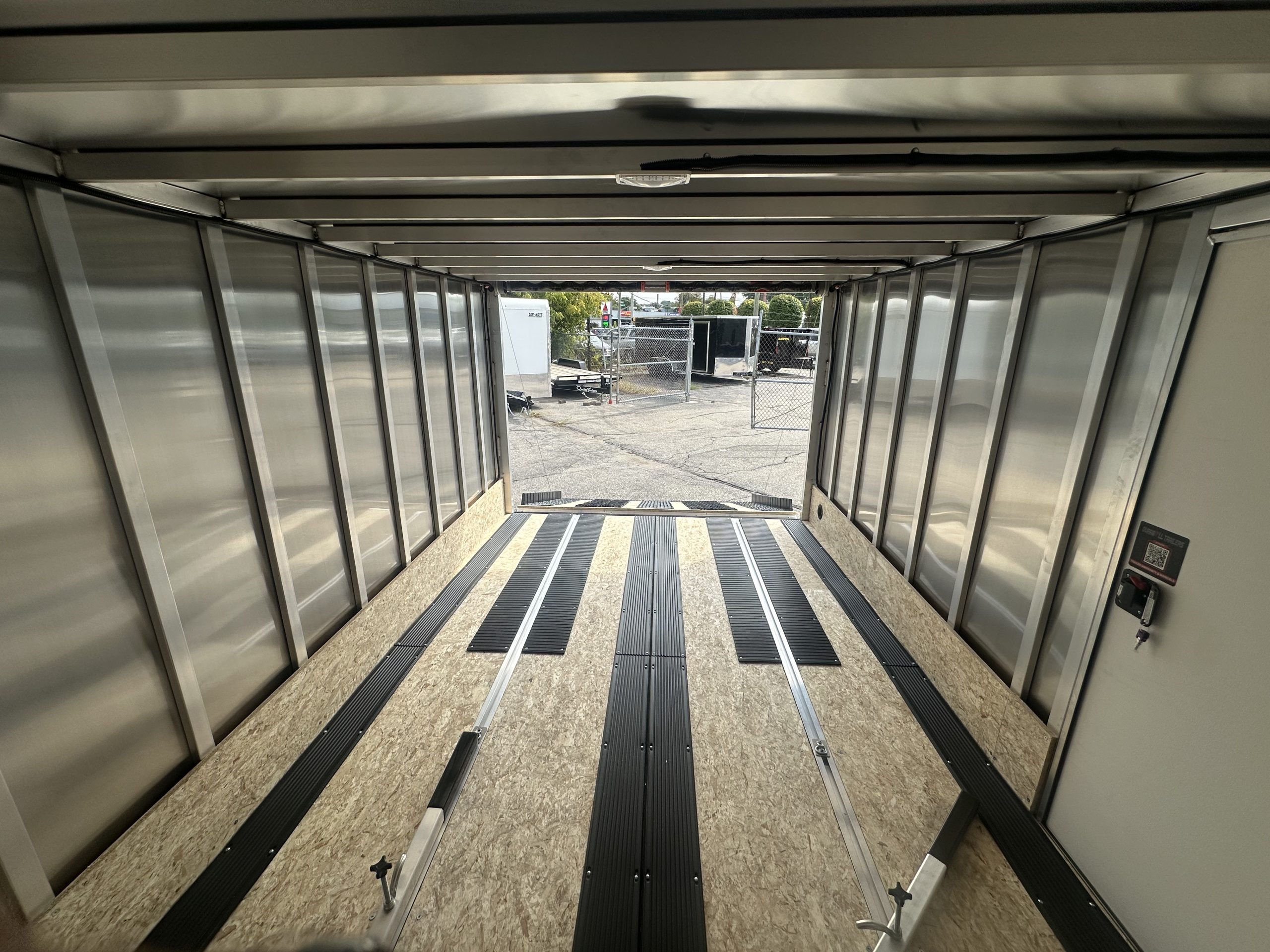 "Pre-Season Sale" 101"X12' Multi-Sport Durabull Snowmobile Trailer with Ski Glides and Track Mats