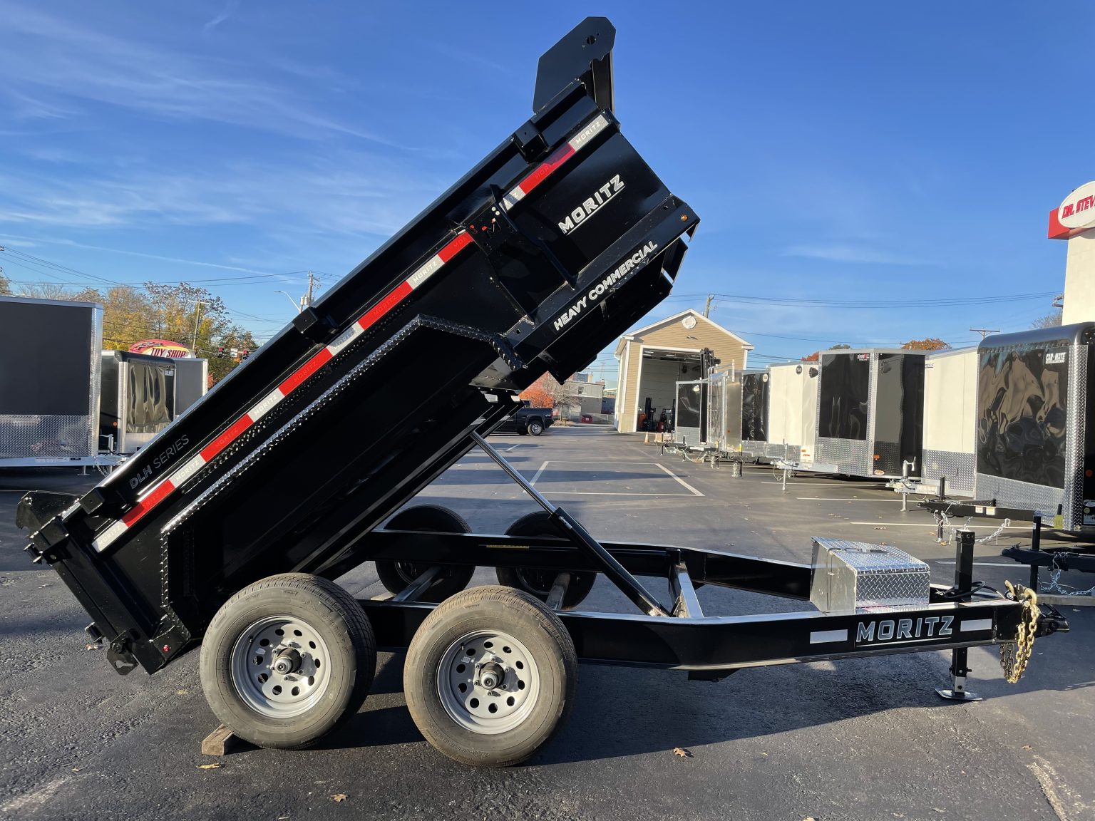 Moritz International DLBH610-10 Commercial Duty Dump Trailer