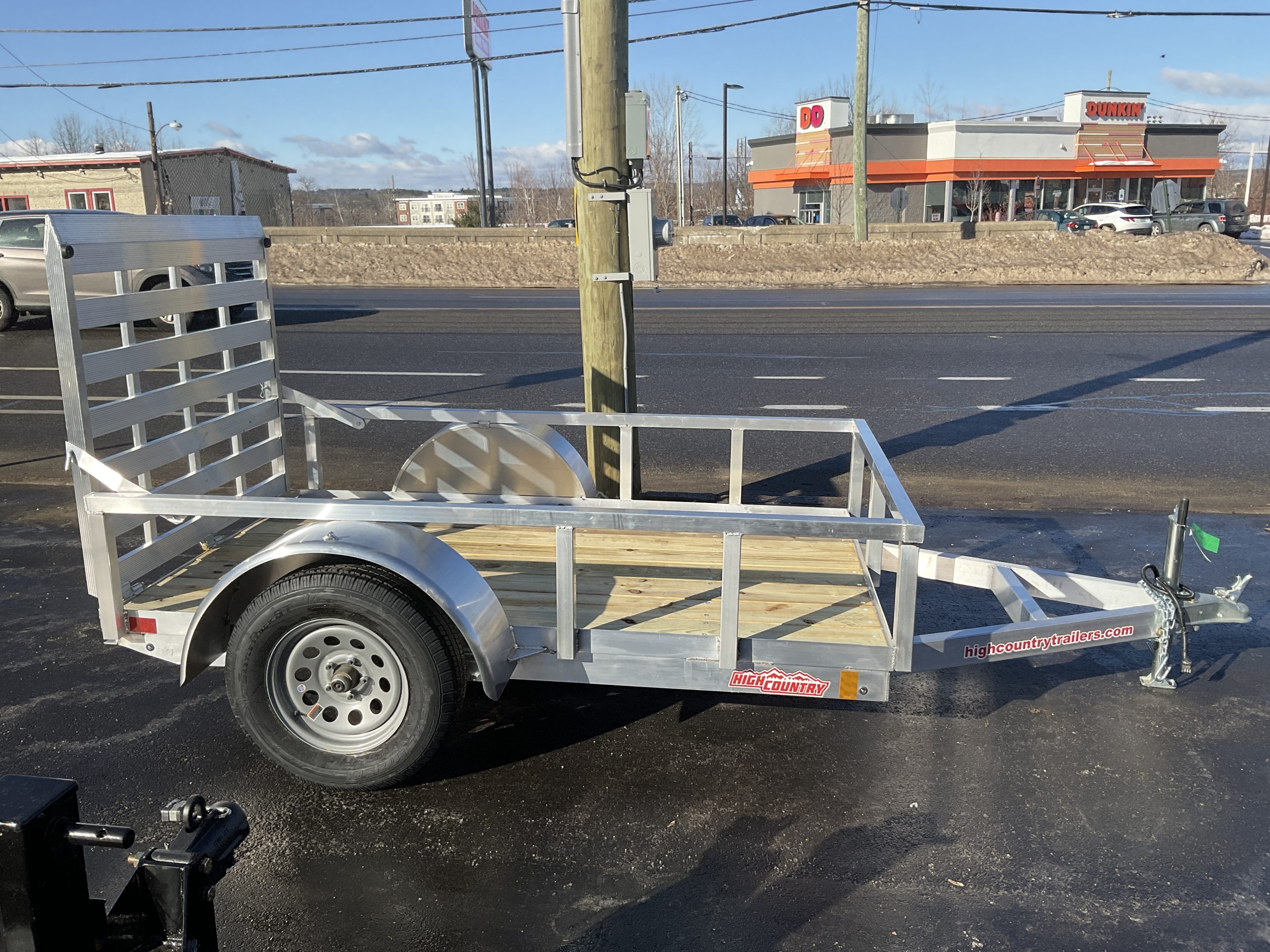 High Country Aluminum Utility Trailer 60"x8' Ramp