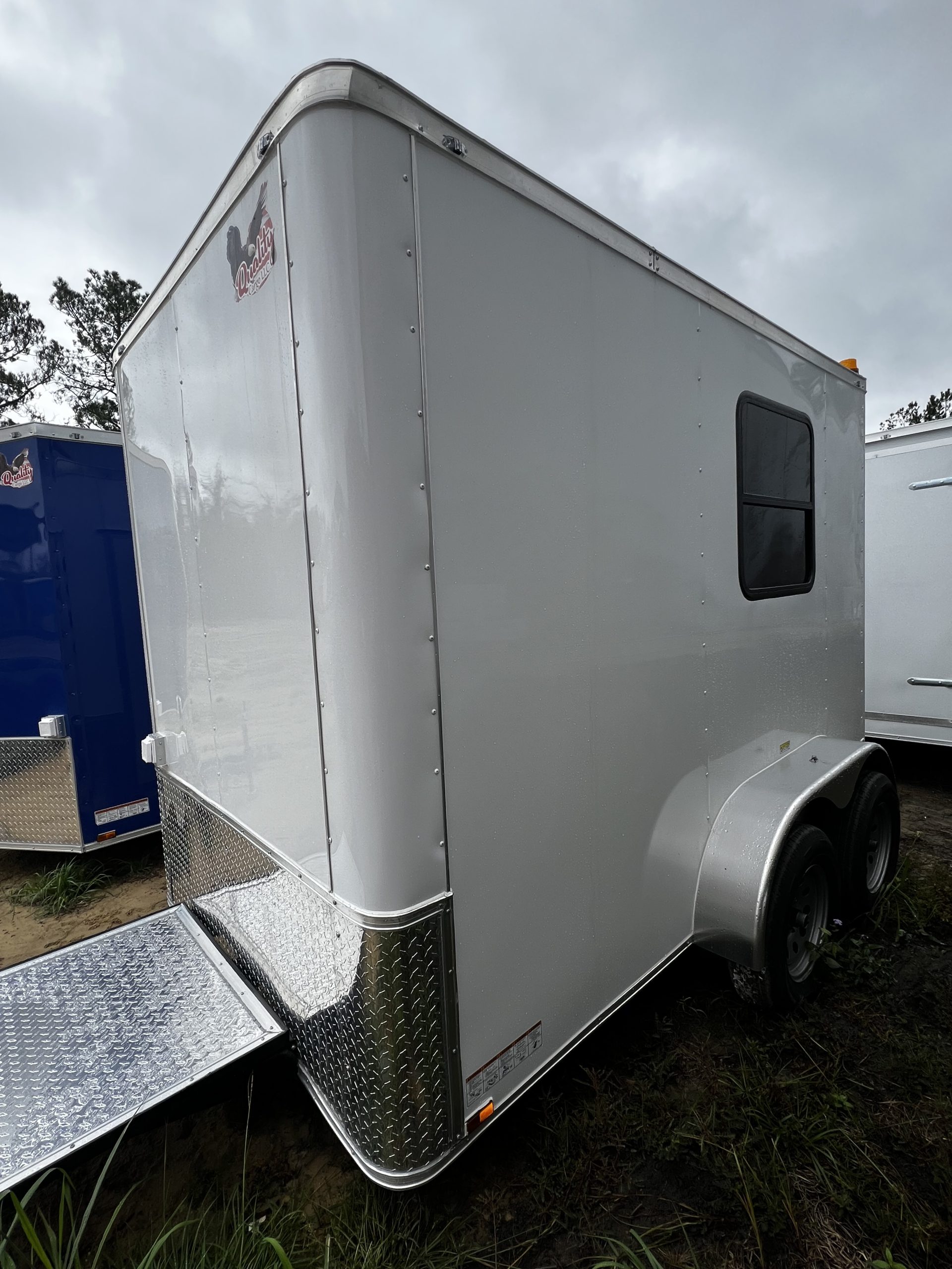 Best Enclosed Trailer 6'x10' Tandem Axle Splicing Trailer